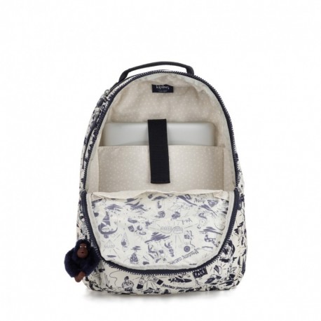 Рюкзак для ноутбука Kipling CLAS SEOUL Colab Print (17E) K12622_17E