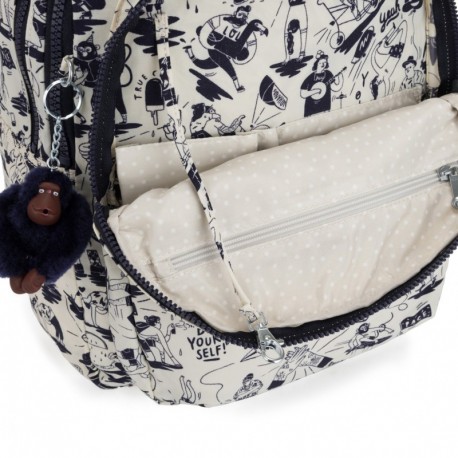 Рюкзак для ноутбука Kipling CLAS SEOUL Colab Print (17E) K12622_17E
