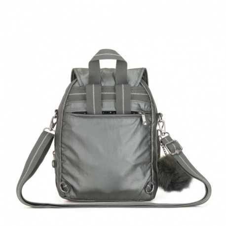 Рюкзак-сумка Kipling FIREFLY UP Metallic Stony (19U) K23512_19U