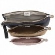 Набір із 3-х косметичок Kipling IAKA L WRISTLET Night Grey Bl (N85) KI4219_N85