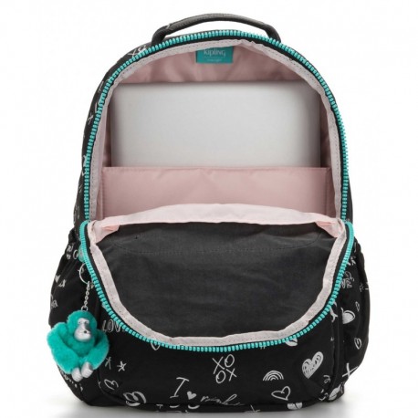 Рюкзак для ноутбука Kipling SEOUL GO Girl Doodle (83A) K21316_83A