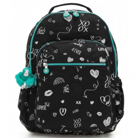 Рюкзак для ноутбука Kipling SEOUL GO Girl Doodle (83A) K21316_83A