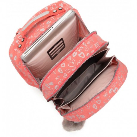 Рюкзак для ноутбука Kipling SEOUL GO Hearty Pink Met (83S) K21316_83S