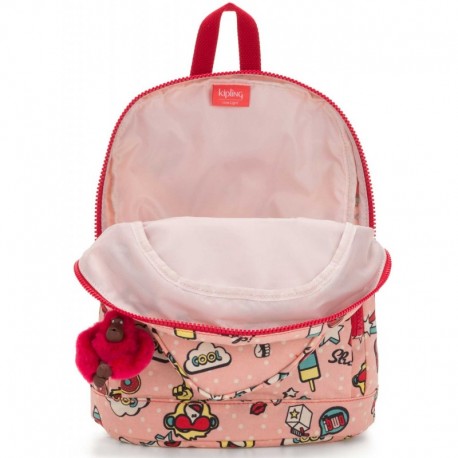Рюкзак Kipling HEART BACKPACK Monkey Play (48Q) K21086_48Q