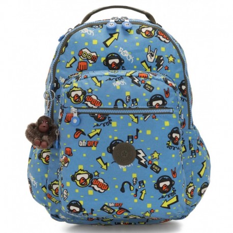 Рюкзак для ноутбука Kipling SEOUL GO Monkey Rock (30R) K21316_30R