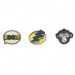Набор накладок на молнии Kipling BTS PULLERS MIX Boom Light Monk (52P) K00107_52P