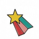 Значок Kipling RAINBOW STAR PIN Multicolor (50V) KI5795_50V