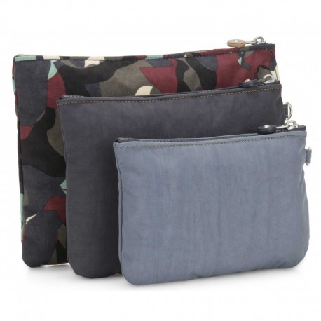 Набір із 3-х косметичок Kipling IAKA L WRISTLET Camo L (P35) KI4219_P35