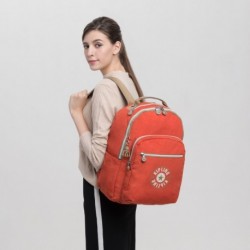 Рюкзак для ноутбука Kipling SEOUL Funky Orange Bl (M45) KI5210_M45