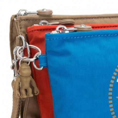 Набор из 3-х косметичек Kipling IAKA L WRISTLET Sand Bl (O15) KI4219_O15