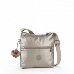 Сумка Kipling ZAMOR Metallic Pewter (L34) K12483_L34