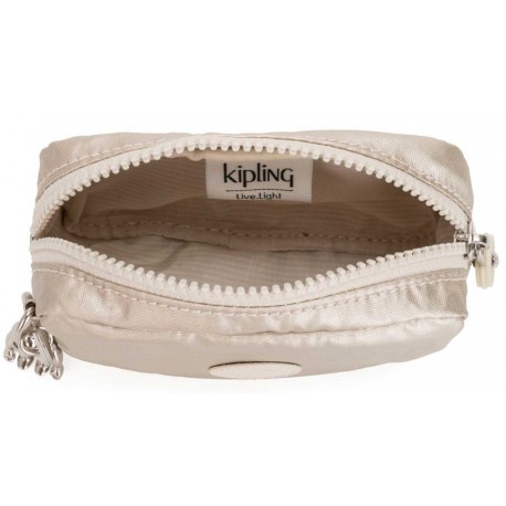 Косметичка Kipling GLEAM S Cloud Metal (J95) KI6300_J95