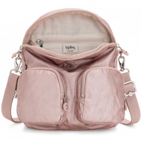Рюкзак-сумка Kipling FIREFLY UP Metallic Rose (G45) K23512_G45