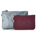 Сумочка Kipling DUO POUCH Steel Gr Metal (H55) KI6187_H55