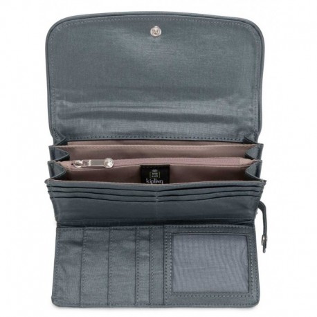 Портмоне Kipling MONEY LAND Steel Gr Metal (H55) KI7015_H55