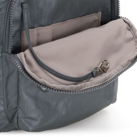 Рюкзак Kipling SEOUL S Steel Gr Metal (H55) KI3789_H55