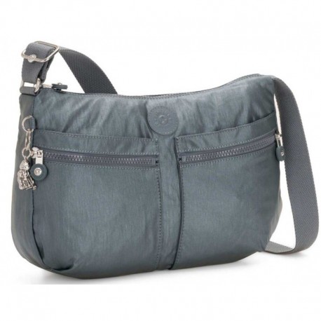Сумка Kipling IZELLAH Steel Gr Metal (H55) K12592_H55