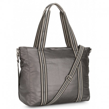 Сумка Kipling ASSENI Carbon Metallic (29U) KI2973_29U