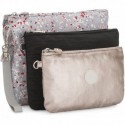 Набір із 3-х косметичок Kipling IAKA L WRISTLET Speckled (48X) KI3656_48X