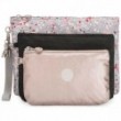 Набір із 3-х косметичок Kipling IAKA L WRISTLET Speckled (48X) KI3656_48X