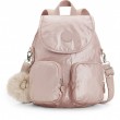 Рюкзак-сумка Kipling FIREFLY UP Metallic Blush (49B) K23512_49B