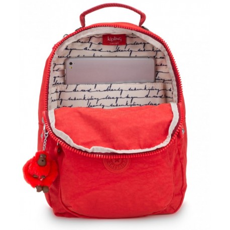 Рюкзак для ноутбука Kipling CLAS SEOUL S Active Red (16P) KI2641_16P